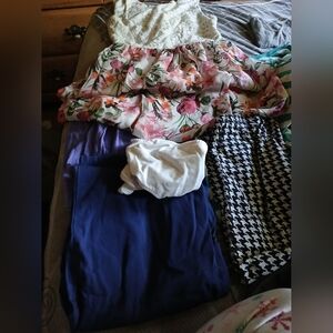 Shirts shorts leggings jackets pants